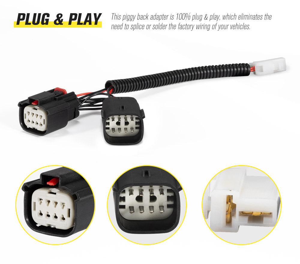 Lightfox Wiring Harness Kit for Ford Ranger Raptor Everest Plug and Play - Sunyee