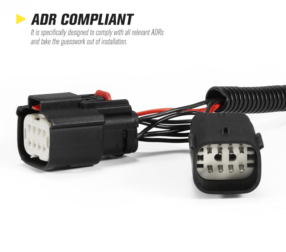 Lightfox Wiring Harness Kit for Ford Ranger Raptor & Everest Plug and Play - Sunyee