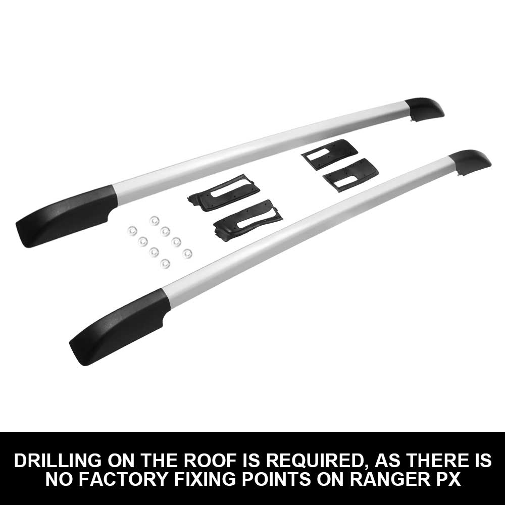 Alloy Roof Rail for Ford Ranger Wildtrak Raptor PX1 PX2 2012-2018 OEM - Sunyee