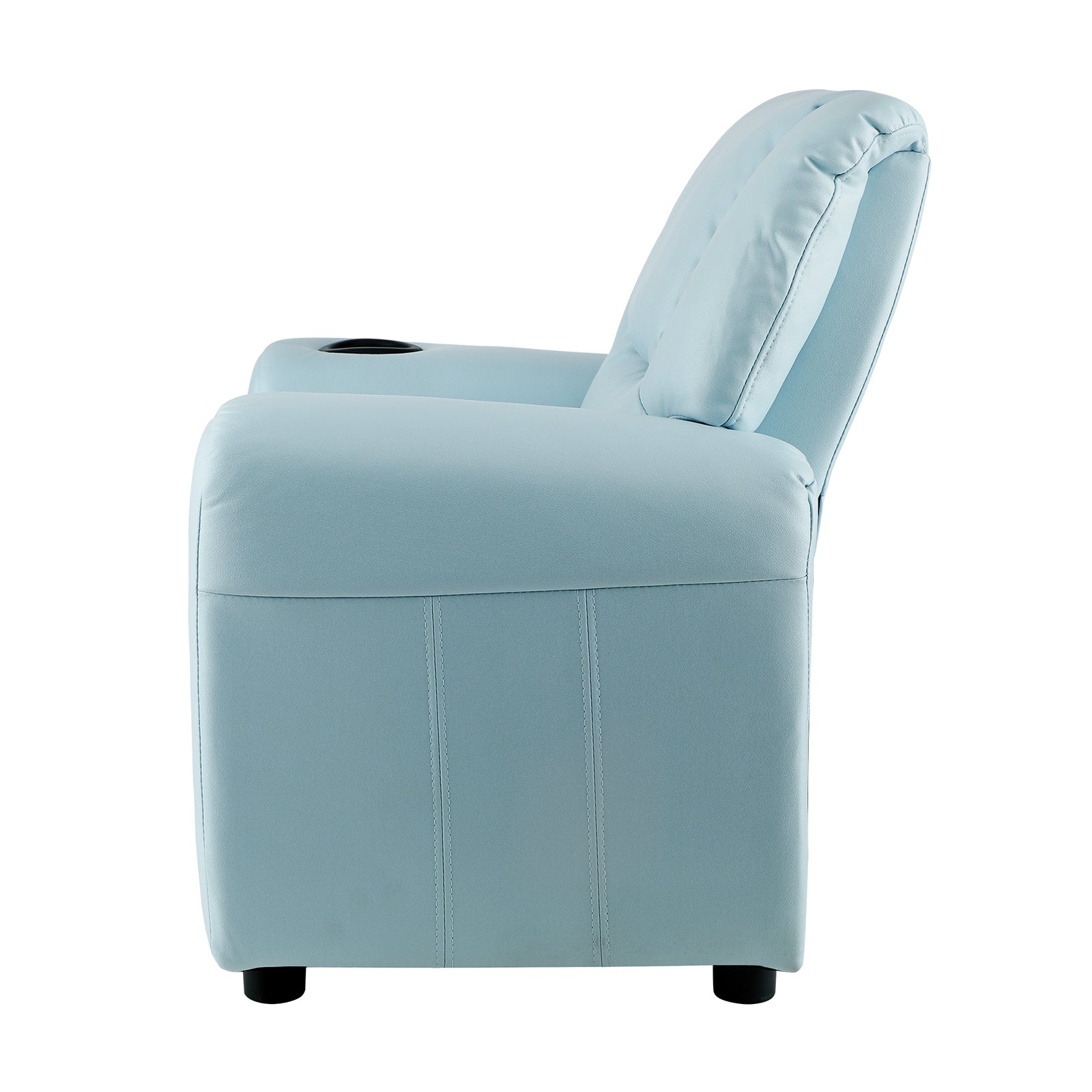 Oikiture Kids Recliner Sofa Children Lounge Chairs Engineered Fabric Armchair - Sunyee