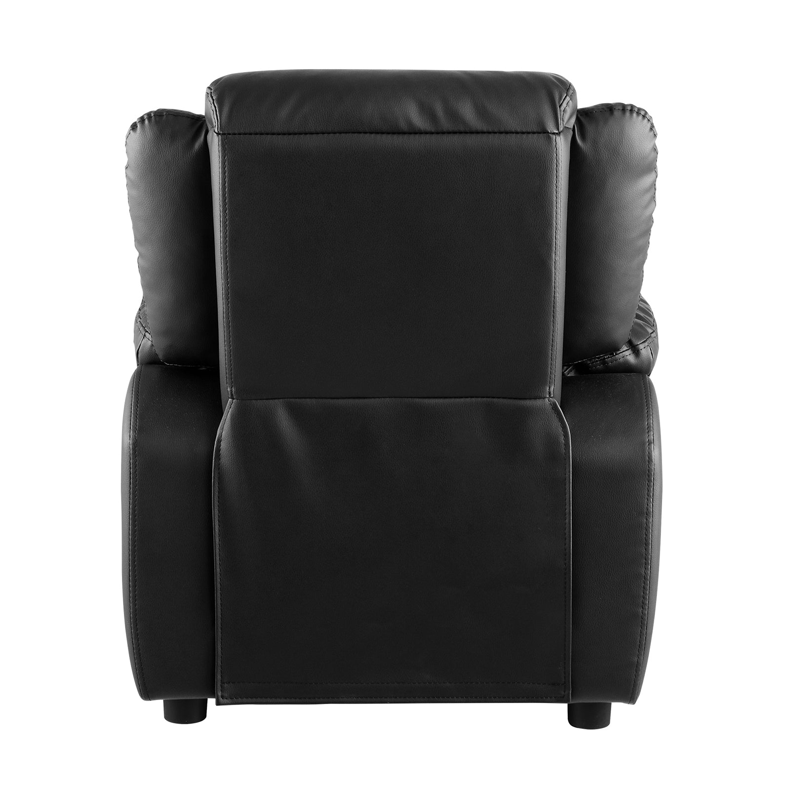 Oikiture Kids Recliner Sofa Children Lounge Chairs PU Couch Armchair w/ Storage - Sunyee