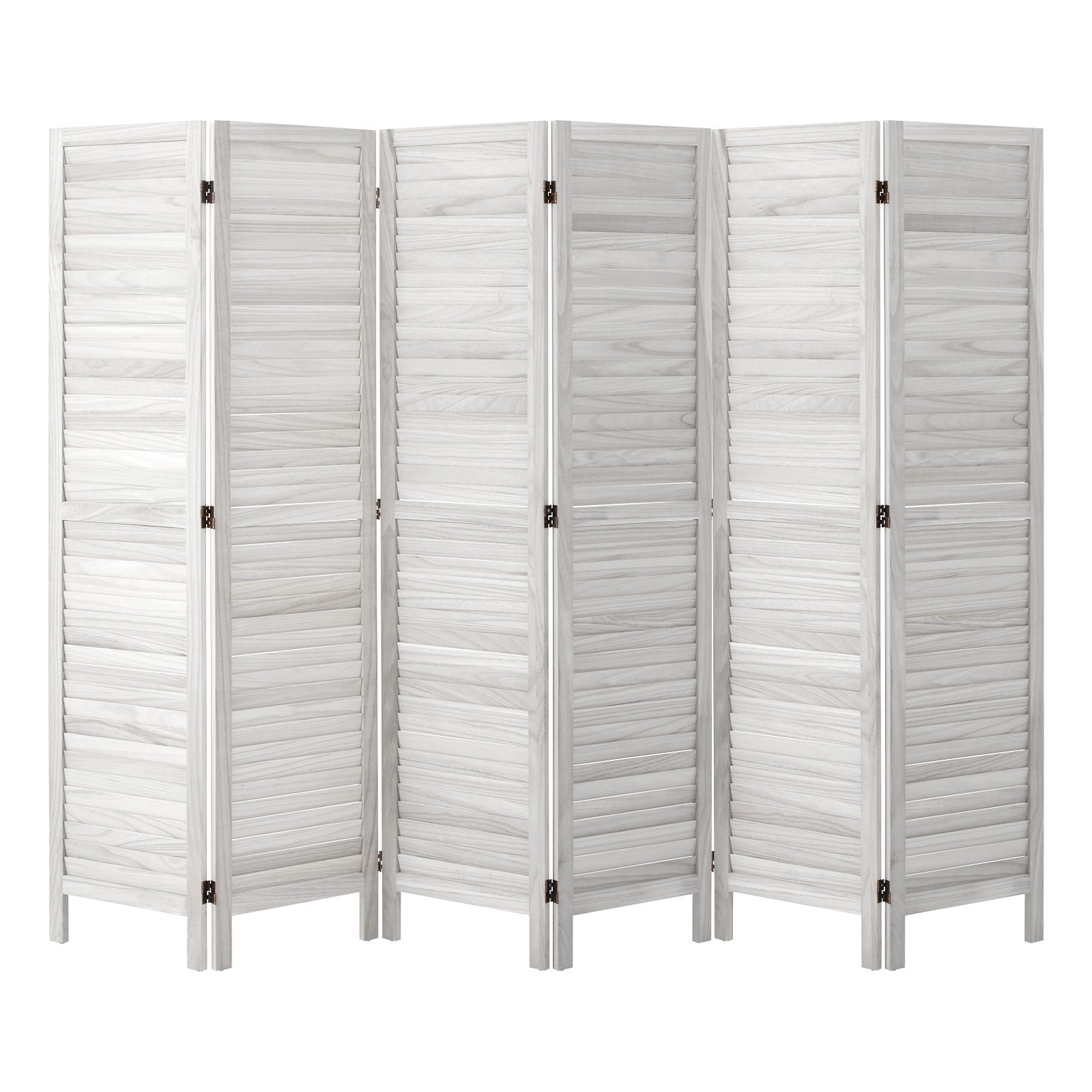 Oikiture 4/6/8 Panel Room Divider Privacy Screen Partition Timber Wooden Fold - Sunyee