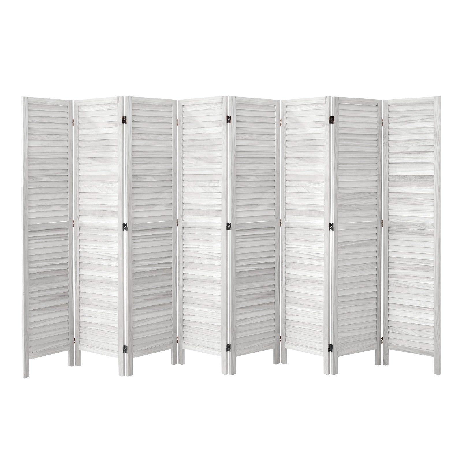 Oikiture 4/6/8 Panel Room Divider Privacy Screen Partition Timber Wooden Fold - Sunyee