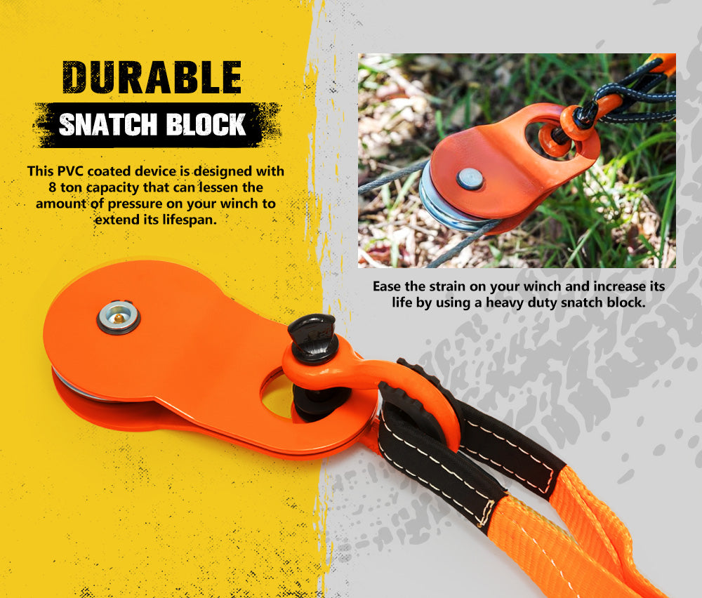 BUNKER INDUST 4WD Complete Recovery Kit 10PCS - Sunyee