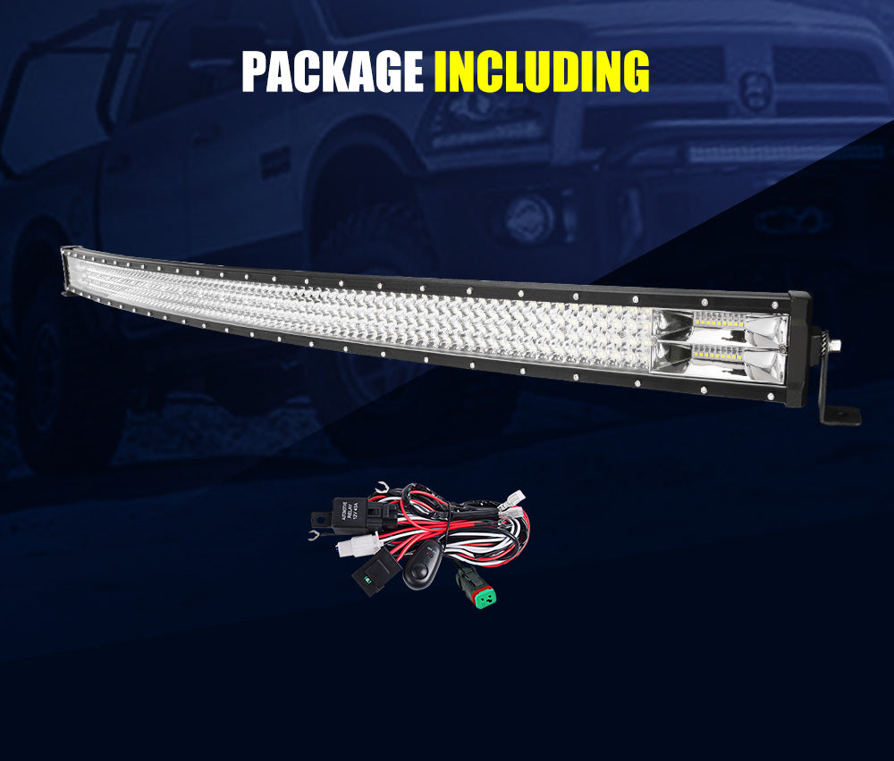 Lightfox 50inch Led Light Bar 1 Lux @ 698M IP68 39,800 Lumens - Sunyee