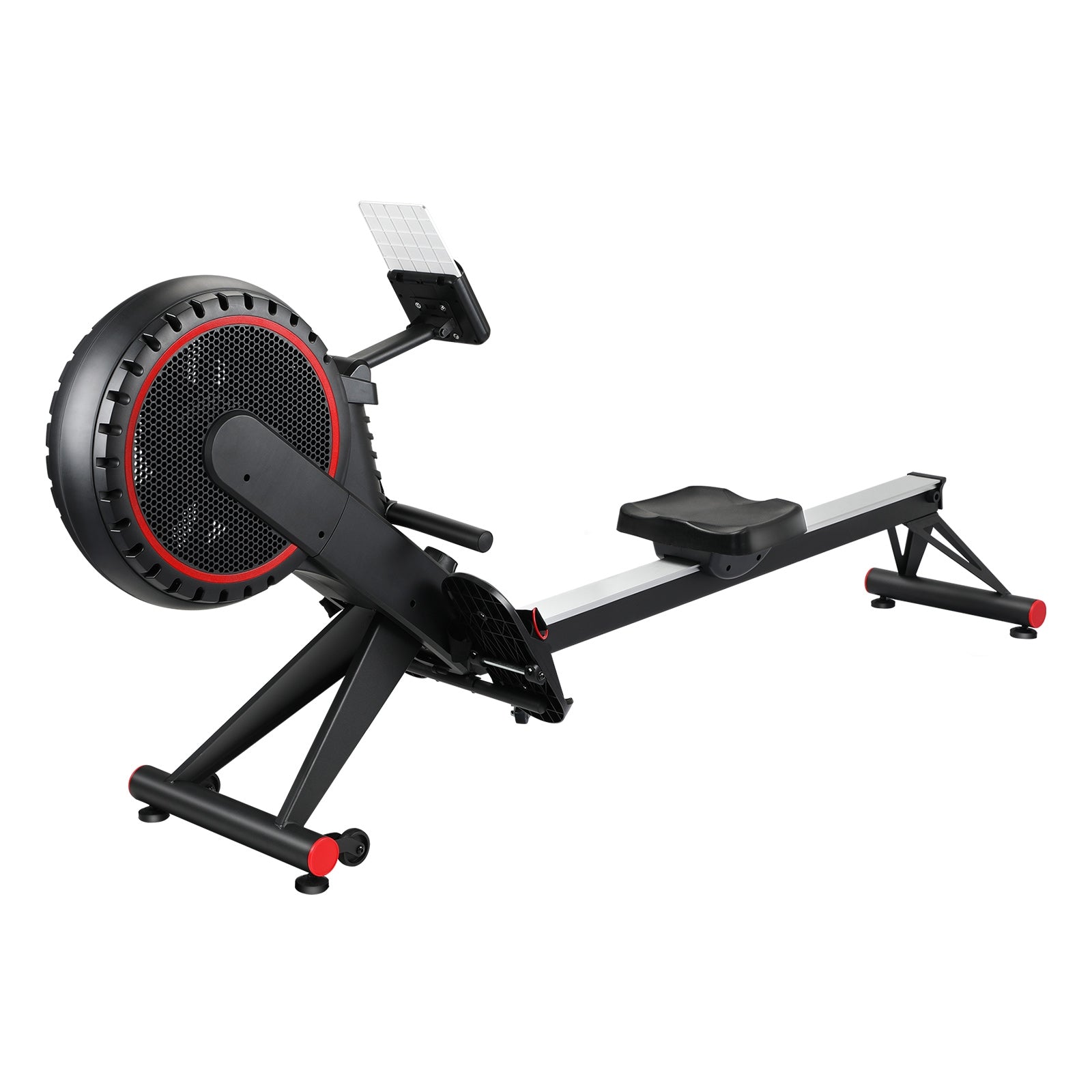 Finex Rowing Machine Rower Air Resistance Home Gym Fitness Foldable LCD Monitor - Sunyee