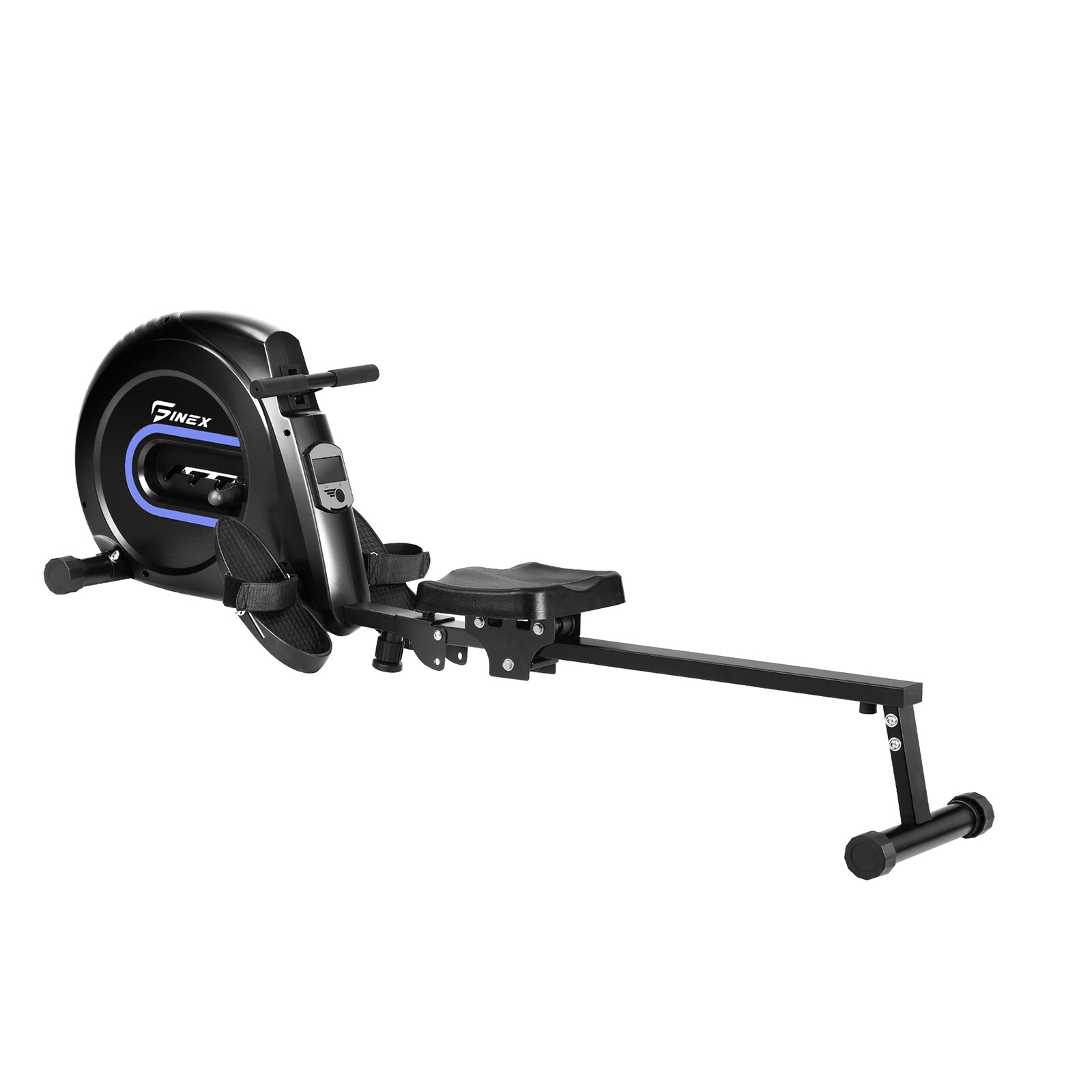 Finex Rowing Machine Elastic Rope Resistance Rower Adjustable Home Gym Fitness - Sunyee