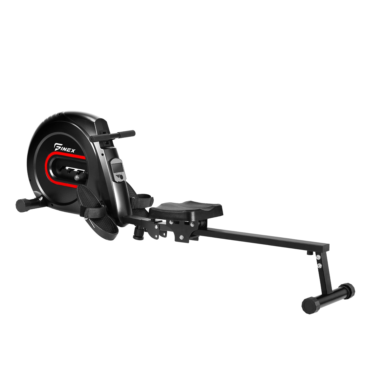 Finex Rowing Machine Rower Elastic Rope Resistance Exercise Home Gym Cardio - Sunyee