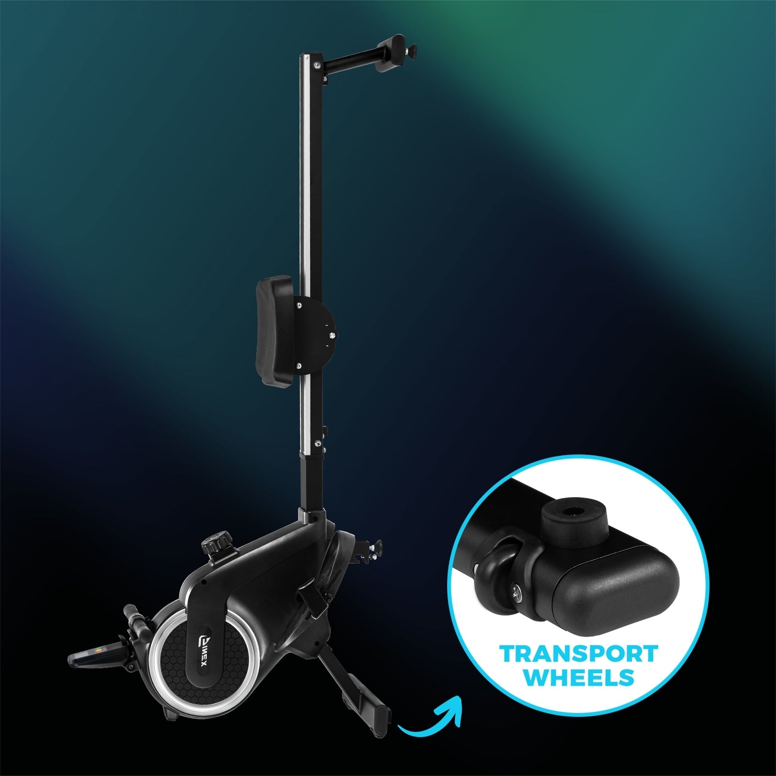 Finex Rowing Machine Rower Magnetic Resistance Exercise Fitness Cardio Aluminium - Sunyee