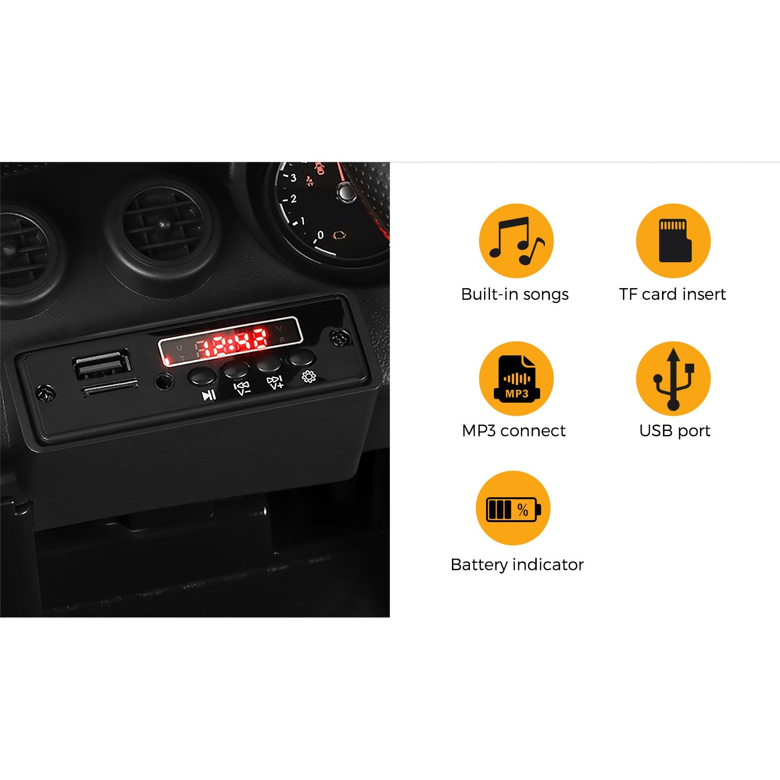 Kids Ride On Car Mercedes-Benz AMG GTR Licensed Remote Electric Toy Gift 12V - Sunyee