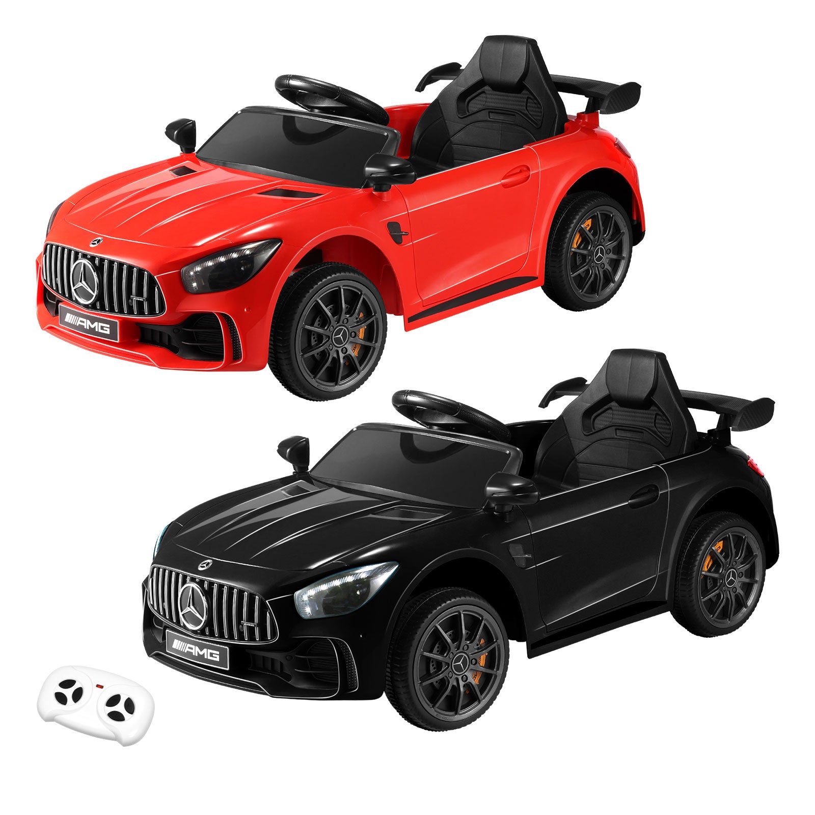 Kids Ride On Car Mercedes-Benz AMG GTR Licensed Electric Vehicle Toy w/ Remote - Sunyee