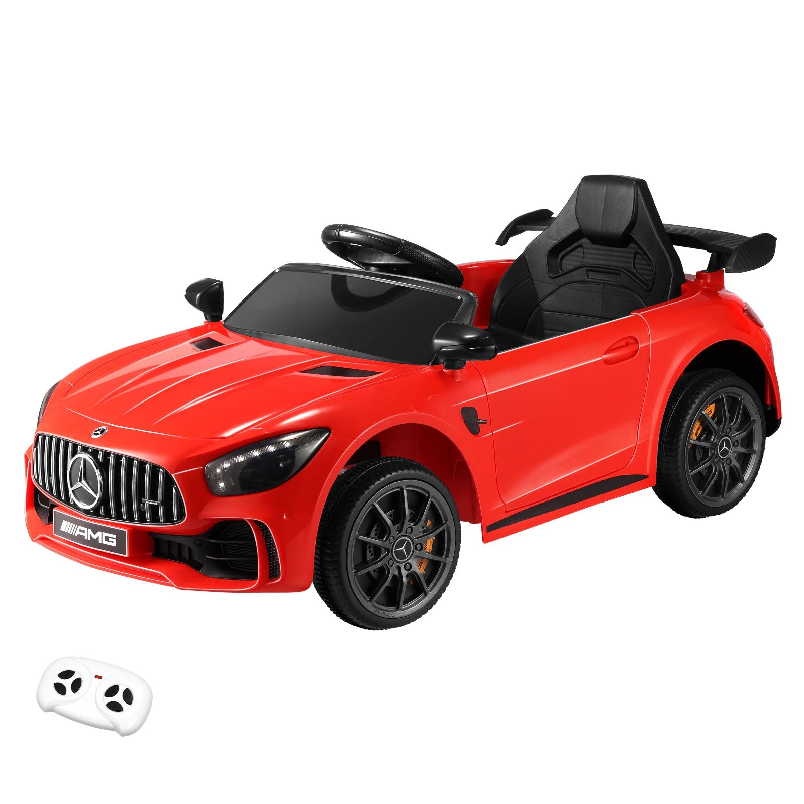 Kids Ride On Car Mercedes-Benz AMG GTR Licensed Electric Vehicle Toy Gift 12V - Sunyee