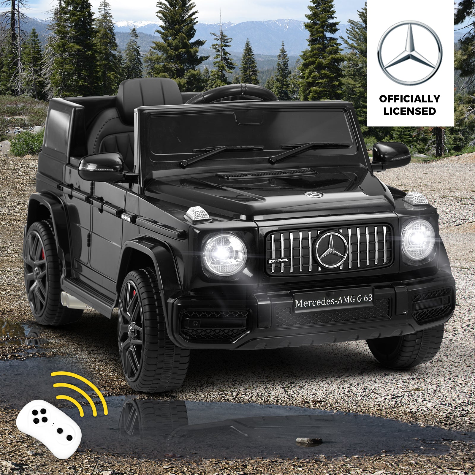 Mercedes-Benz Licensed Kids Ride On Car Electric Toys Remote 12V Battery Cars - Sunyee