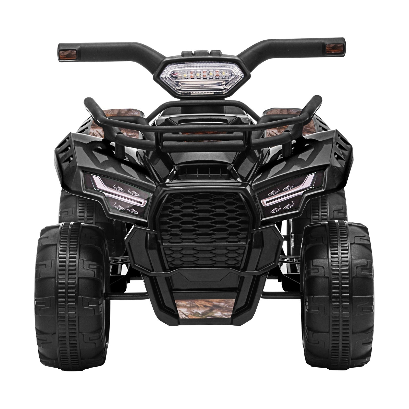 Mazam Ride On Car Electric ATV Bike Vehicle for Toddlers Kids Rechargeable Black - Sunyee