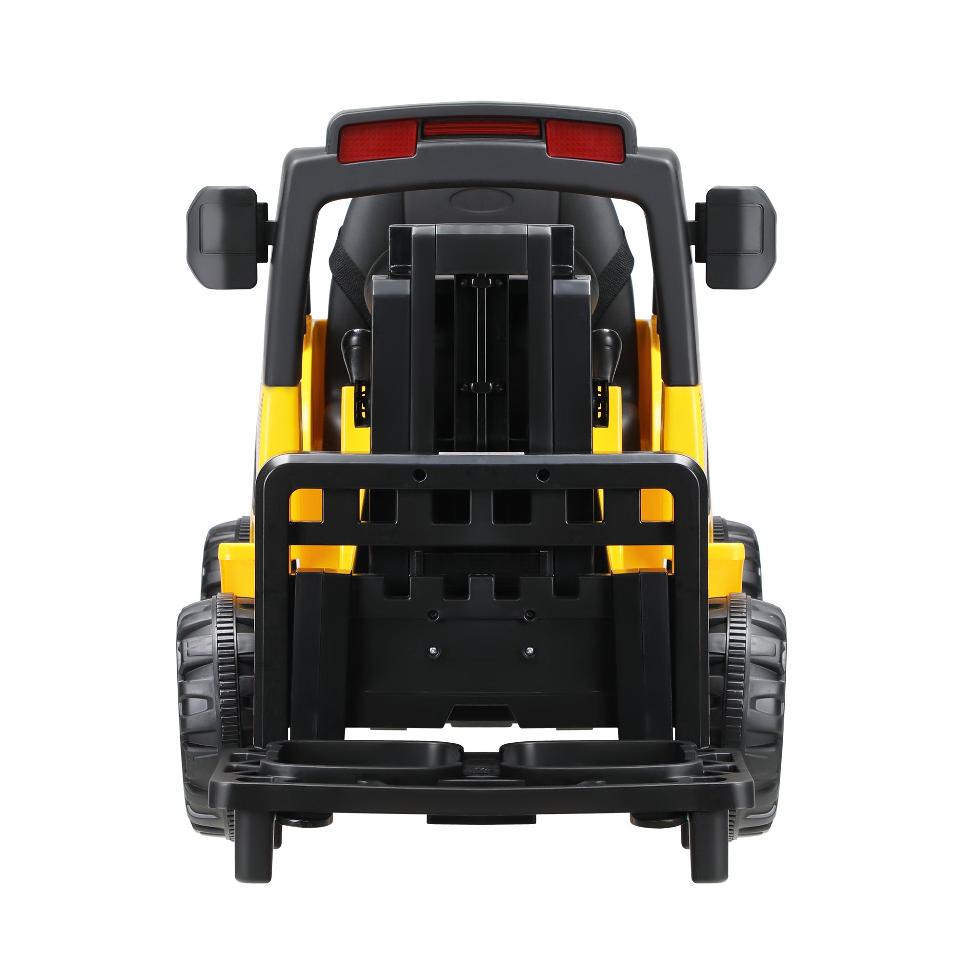 Mazam Kids Ride-On Forklift 12V Electric Operated Car Toy W/ Lift/Load Yellow - Sunyee