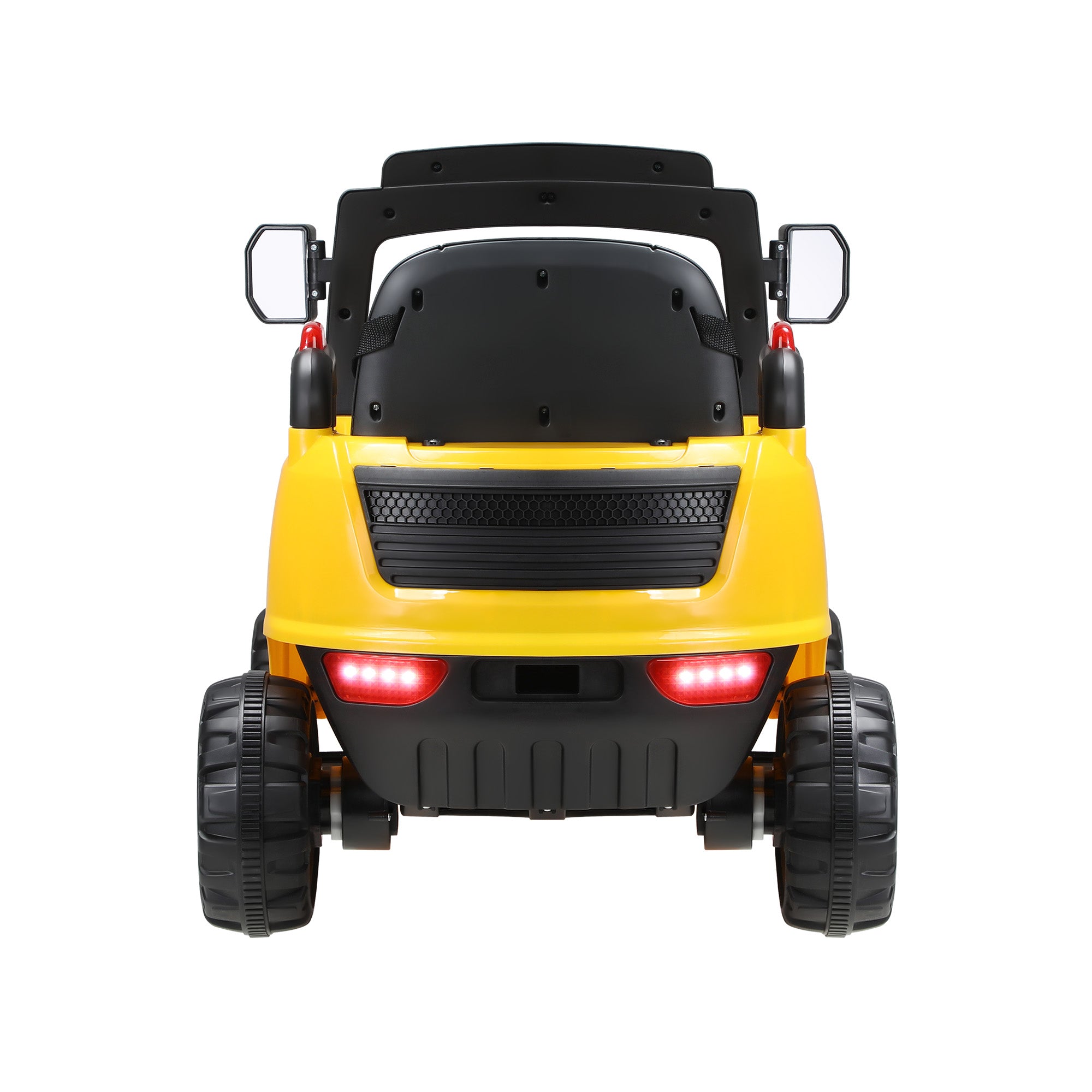 Mazam Kids Ride-On Forklift 12V Electric Operated Car Toy W/ Lift/Load Yellow - Sunyee
