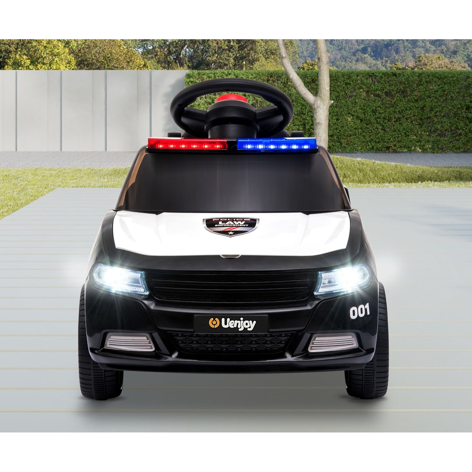 Mazam Kids Ride On Car Electric Toys Inspired Patrol Police Gift for Toddlers - Sunyee