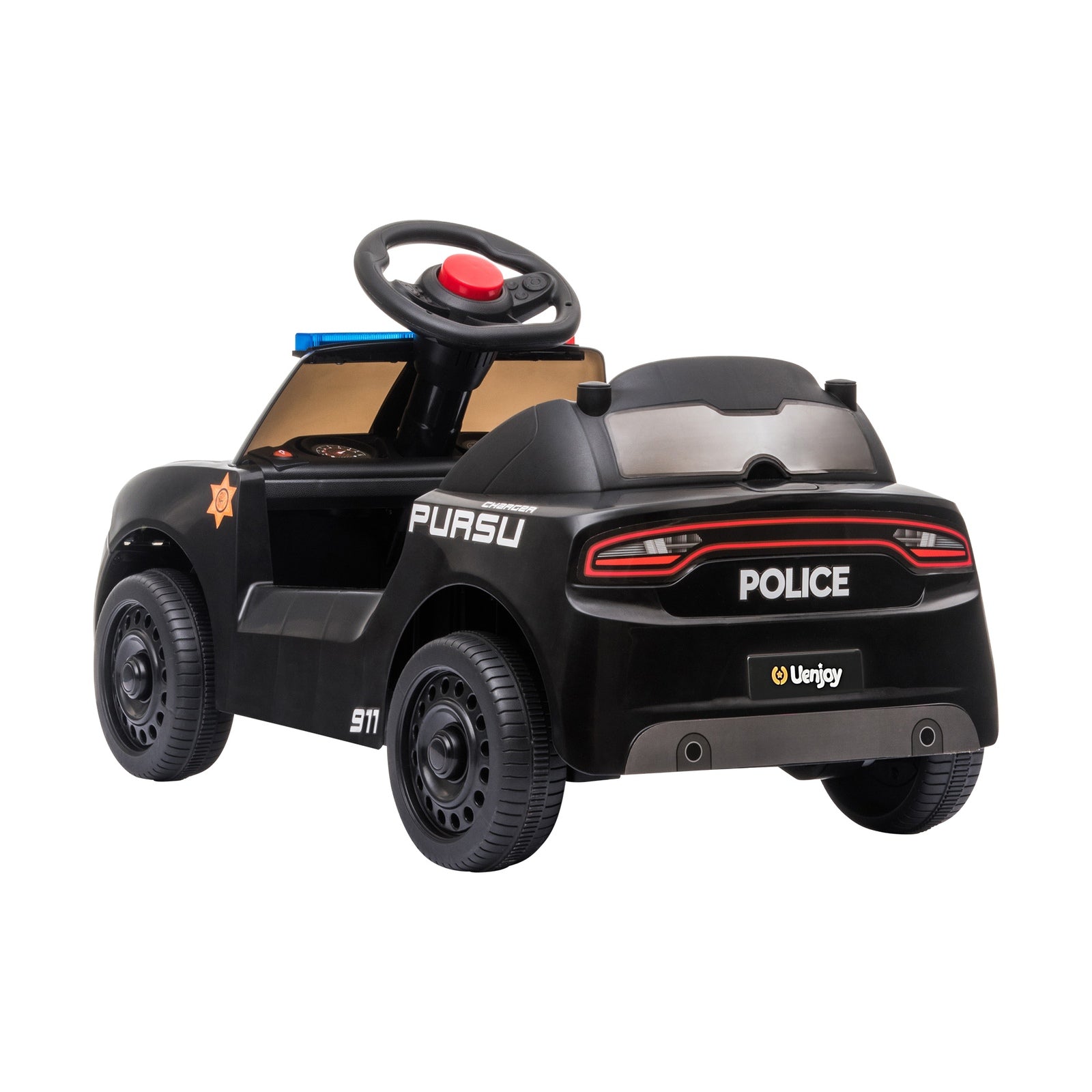 Mazam Kids Ride On Car Electric Toys Inspired Patrol Police Gift for Toddlers - Sunyee