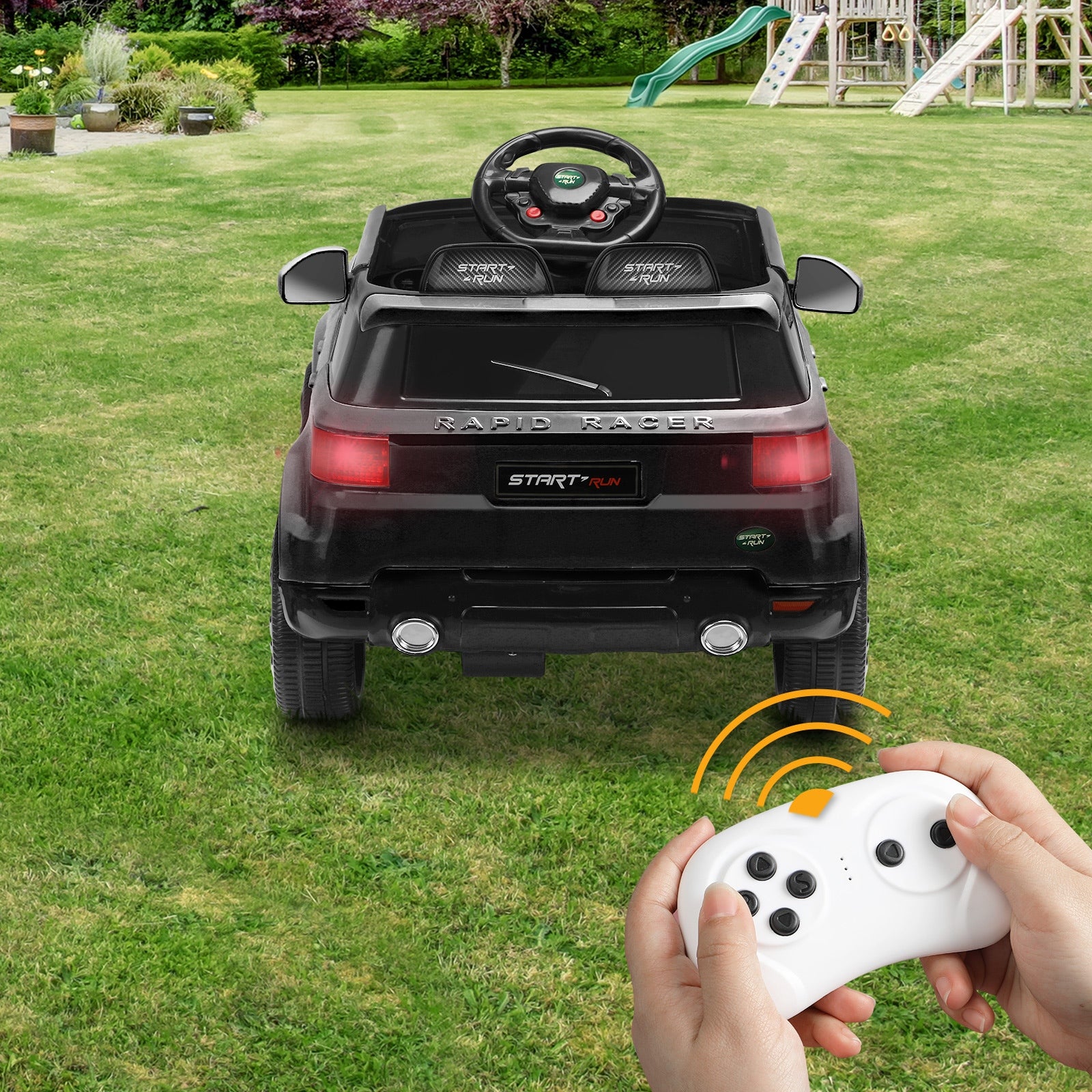 Mazam Ride On Car Electric Vehicle Toy Remote Cars Kids Gift MP3 LED light 12V - Sunyee