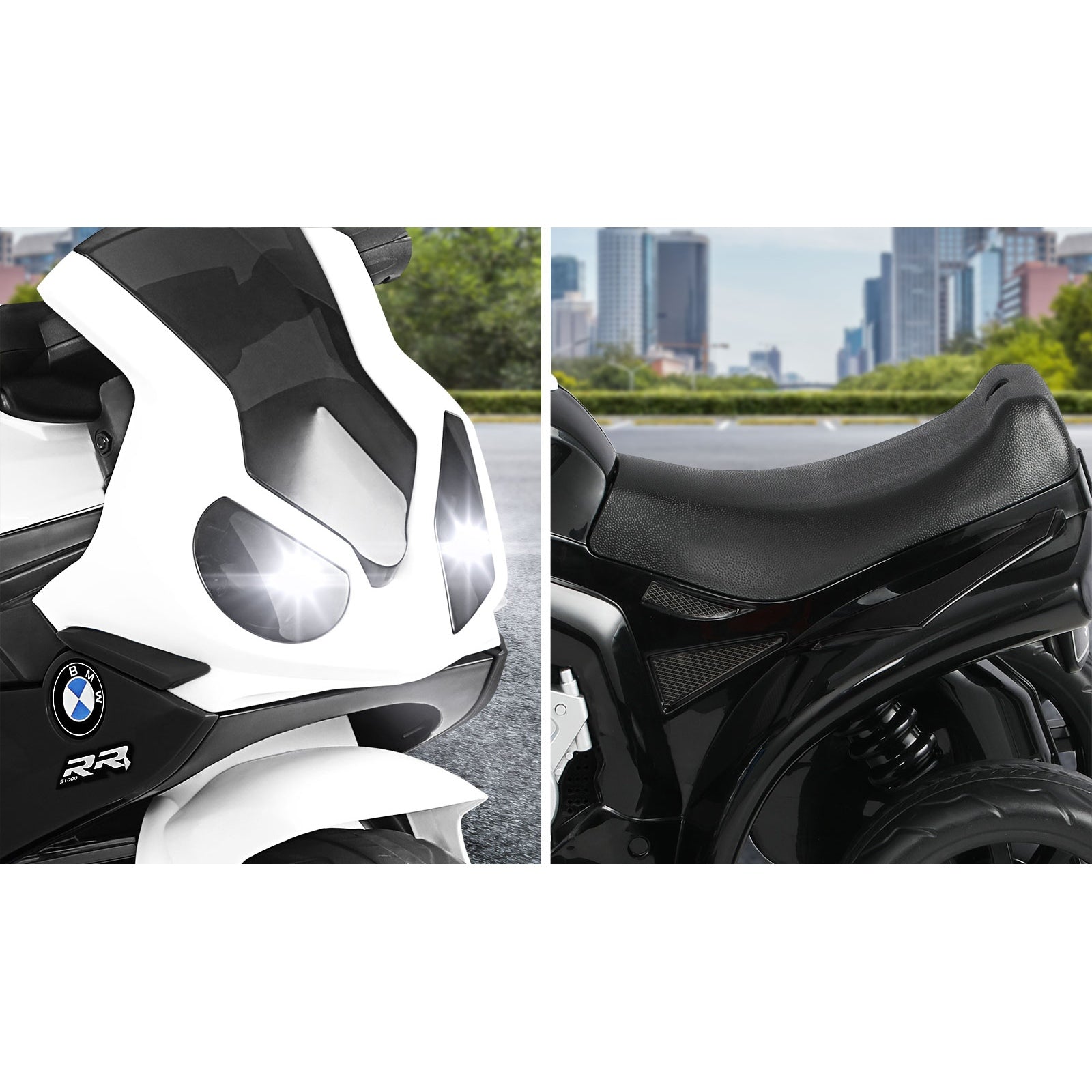 BMW Kids Ride On Car Motorcycle Police 3 Wheels Toy Tricycle Electric Car Gift - Sunyee