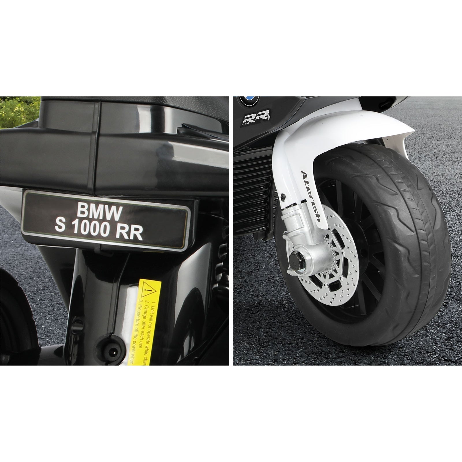 BMW Kids Ride On Car Motorcycle Police 3 Wheels Toy Tricycle Electric Car Gift - Sunyee