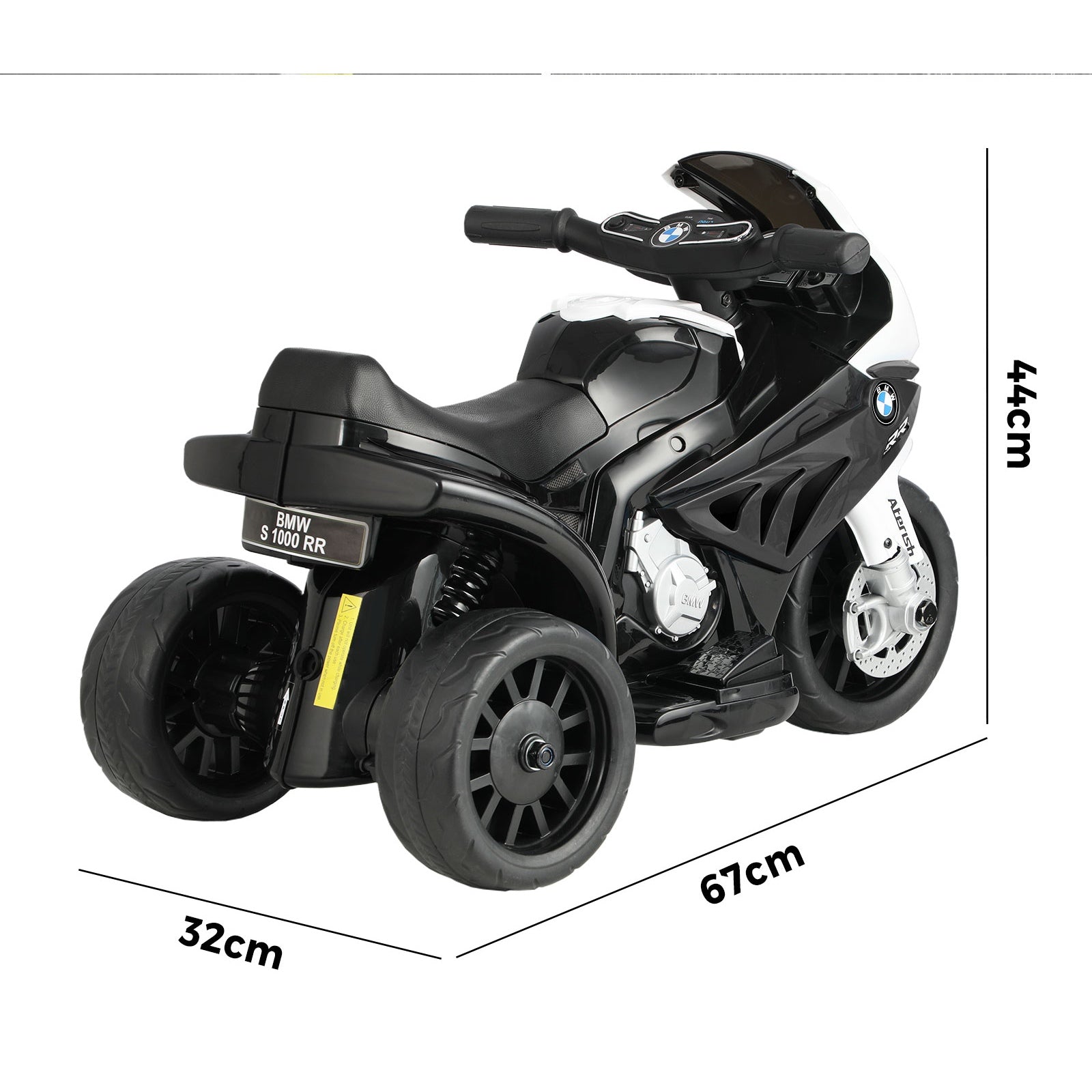 BMW Kids Ride On Car Motorcycle Police 3 Wheels Toy Tricycle Electric Car Gift - Sunyee