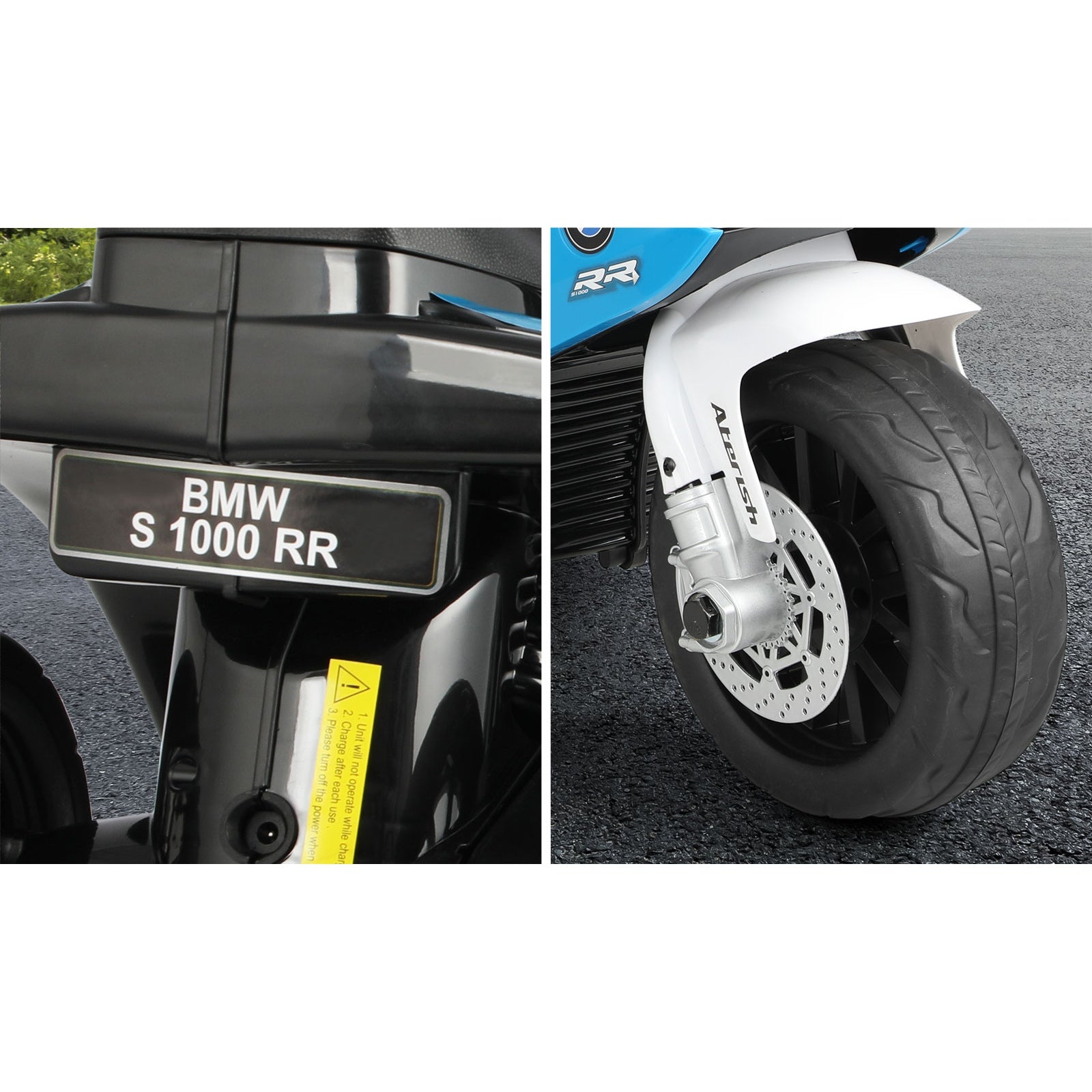 BMW Ride On Motorbike Kids Battery Powered Motorcycle Toy Electric Police Car - Sunyee