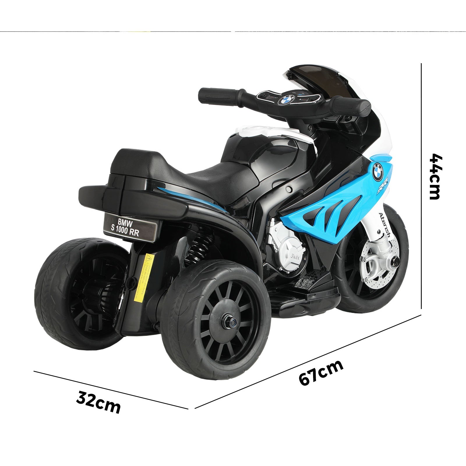 BMW Ride On Motorbike Kids Battery Powered Motorcycle Toy Electric Police Car - Sunyee