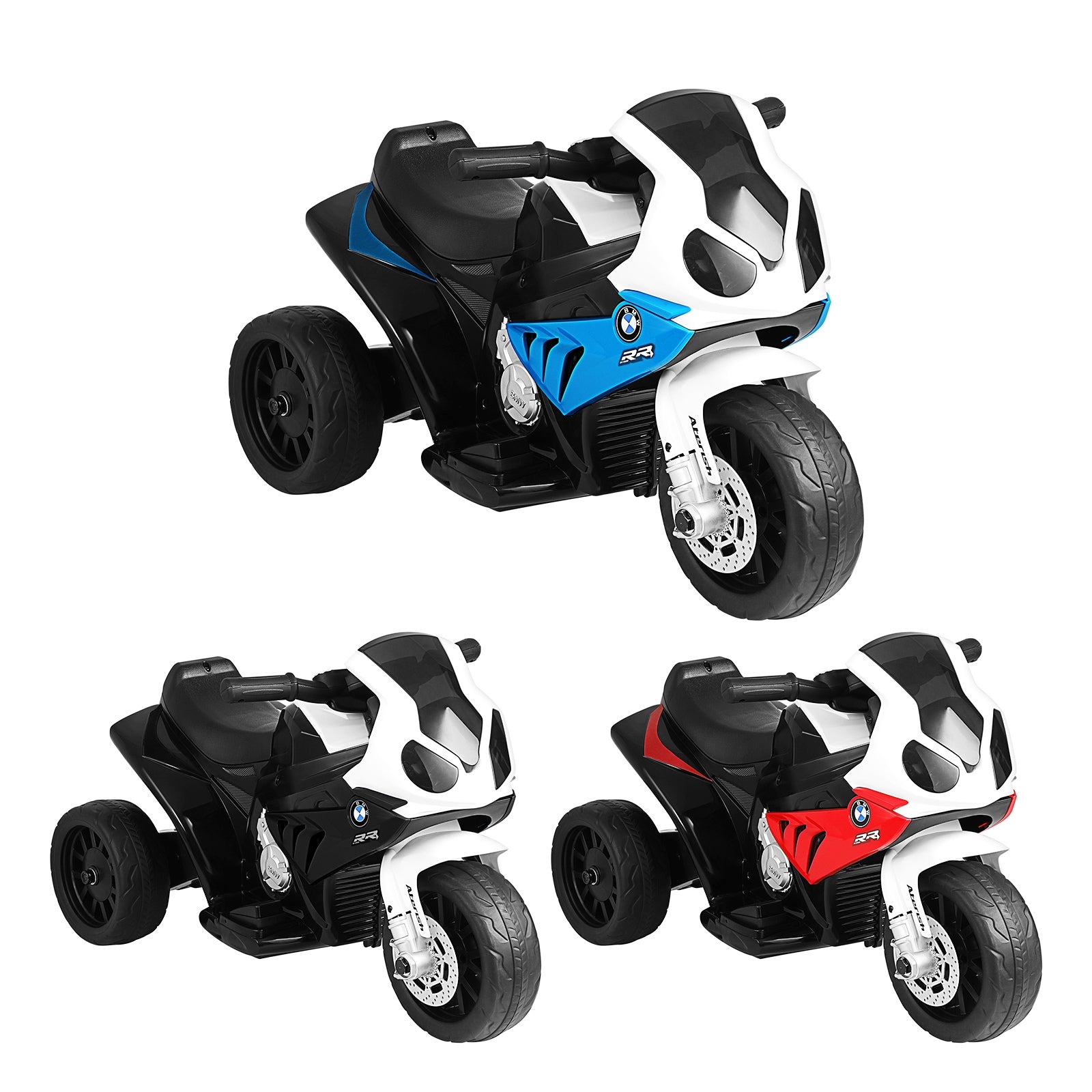 BMW Ride On Motorbike Kids Battery Powered Motorcycle Toy Electric Police Car - Sunyee