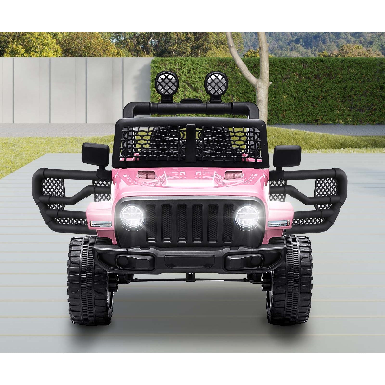Mazam Kids Ride On Car Jeep Electric Vehicle Toy Remote Cars Gift 12V LED Light - Sunyee