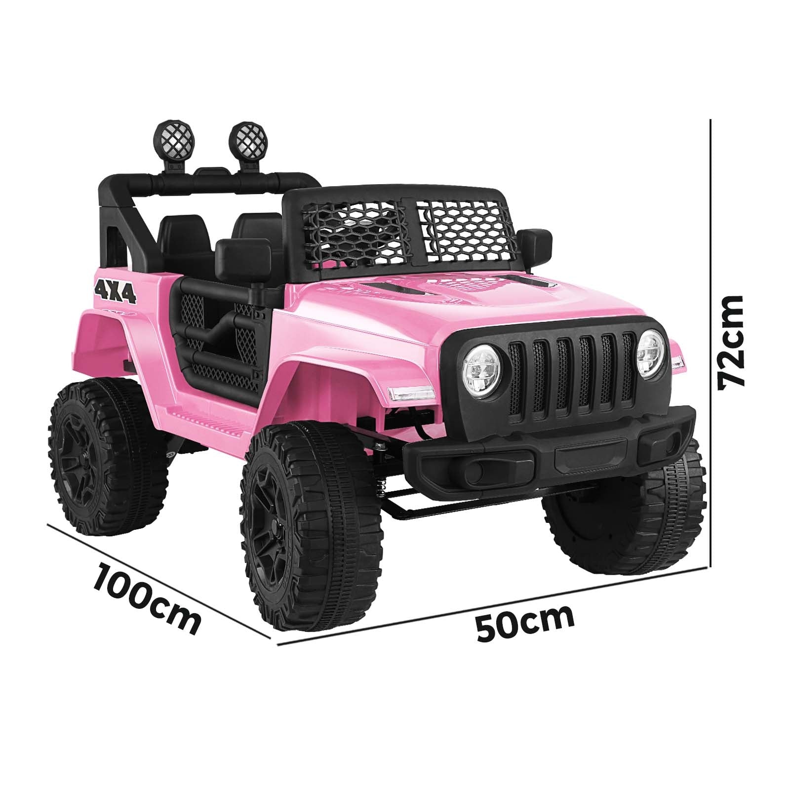 Mazam Kids Ride On Car Jeep Electric Vehicle Toy Remote Cars Gift 12V LED Light - Sunyee