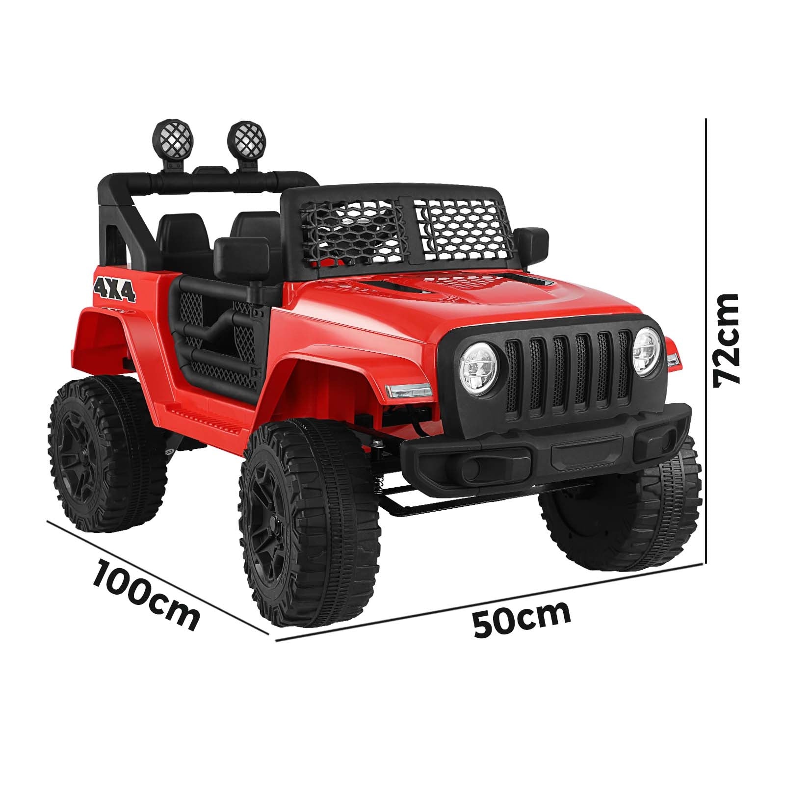 Mazam Ride On Car Electric Jeep Toy Remote Cars Kids Gift MP3 LED lights 12V - Sunyee