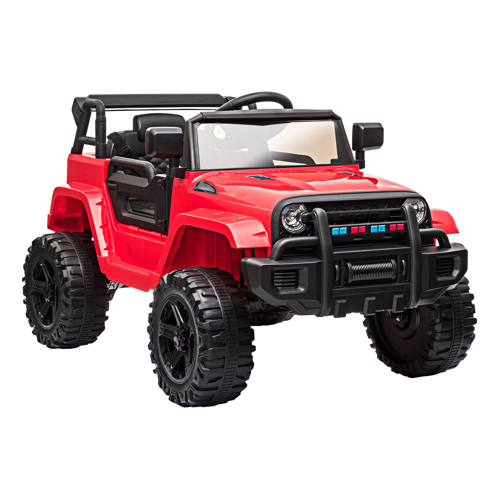 Mazam Ride On Car Electric Jeep Toy Remote Cars Kids Gift MP3 LED lights 12V - Sunyee