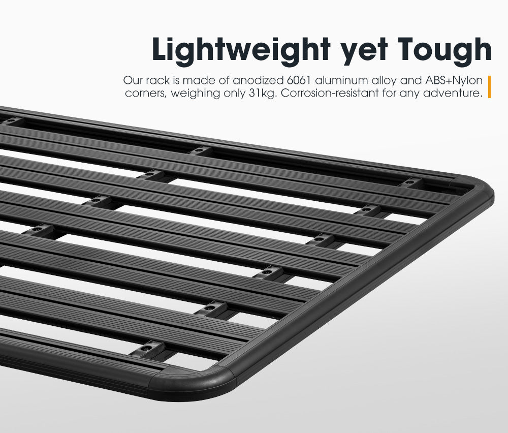 San Hima Roof Rack Platform For Toyota Prado 150 Aluminium Alloy 2010-On - Sunyee