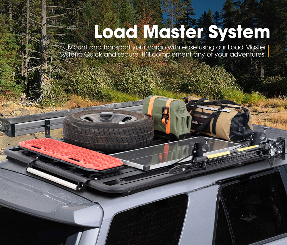 San Hima Roof Rack Platform For Toyota Prado 150 Aluminium Alloy 2010-On - Sunyee