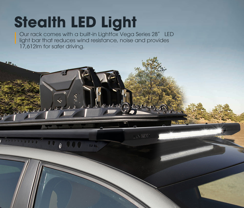 San Hima Roof Rack Platform For Toyota Prado 150 Aluminium Alloy 2010-On - Sunyee