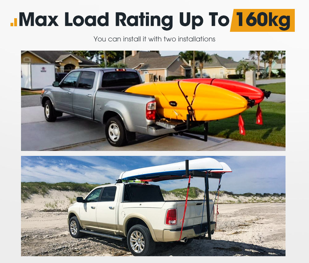 Tow Bar Ladder Rack Roof Rack Canoe/Kayak Carrier for Nissan Navara - Sunyee