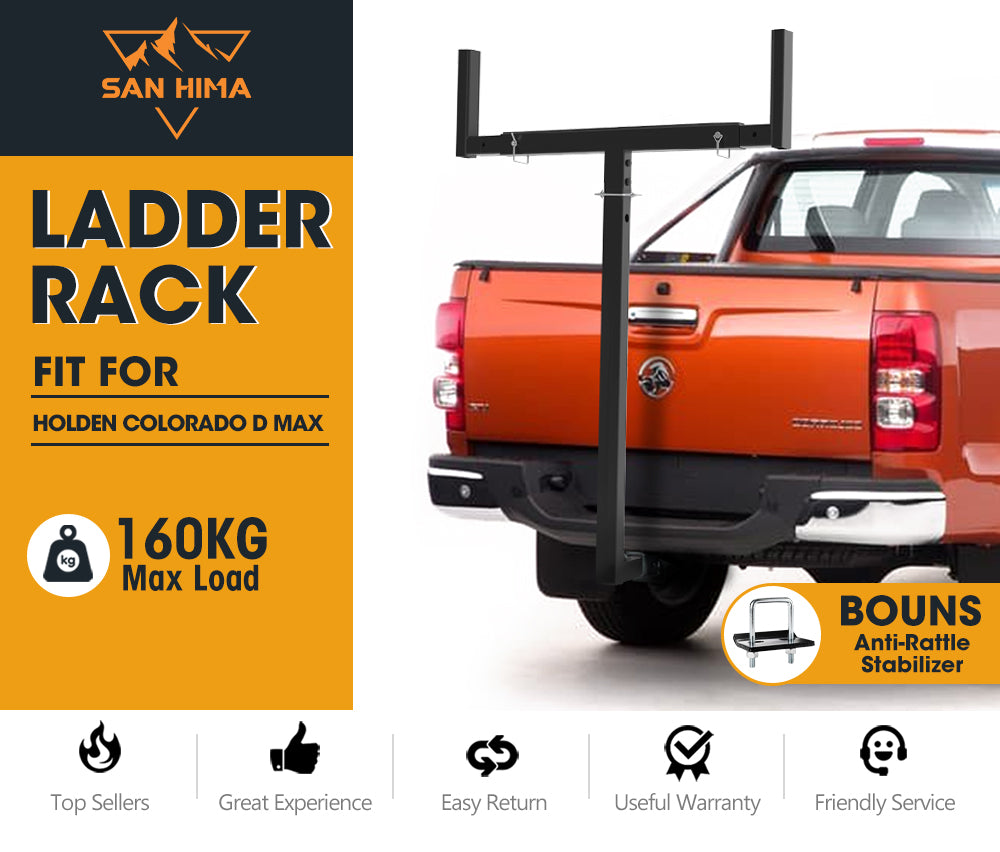 Tow Bar Ladder Rack Canoe/Kayak Carrier for Holden Colorado D Max Holden Rodeo - Sunyee