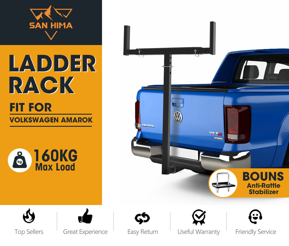 San Hima Ladder Rack Mount Roof Extension Timber Carrier For Volkswagen Amarok - Sunyee