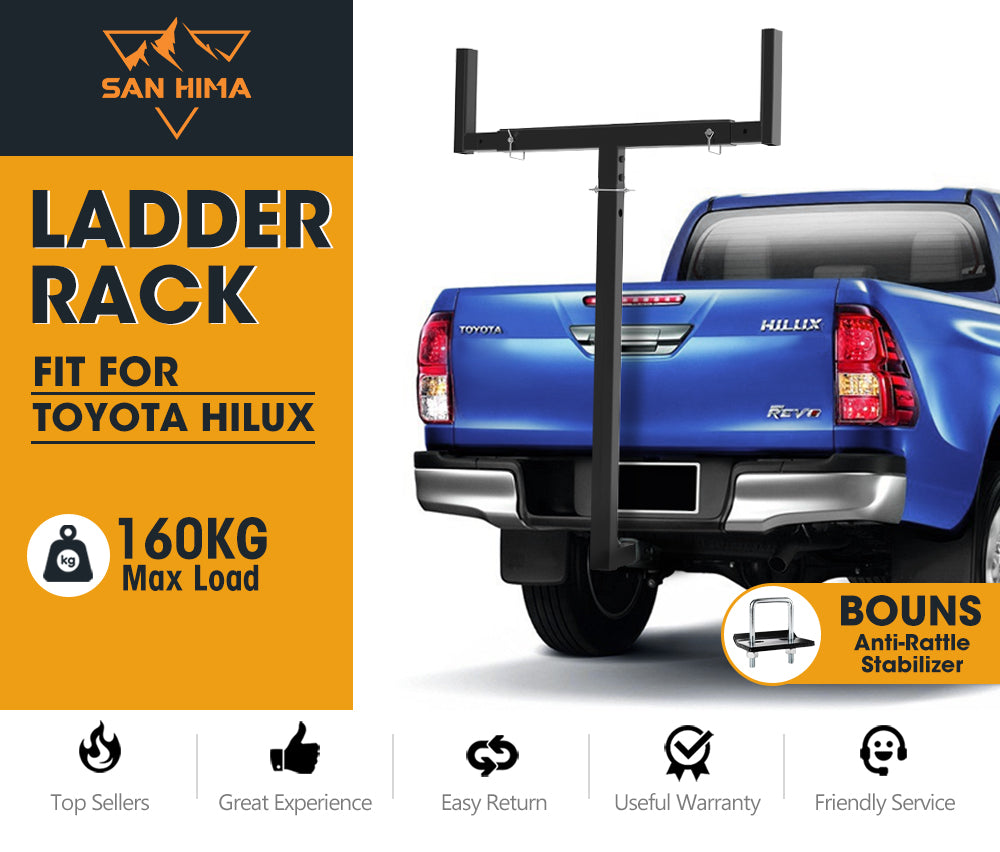 San Hima Ladder Rack Mount Roof Rack Extension Timber Carrier For Toyota Hilux - Sunyee