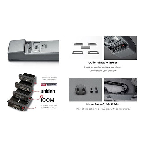 Roof Console Suitable For Toyota Landcruiser 76 Series Wagon 09/2022-Current - Sunyee
