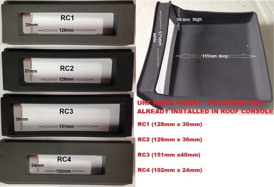 Roof Console To Suit Isuzu DMAX 10/2020 - On Dual Cab - Sunyee