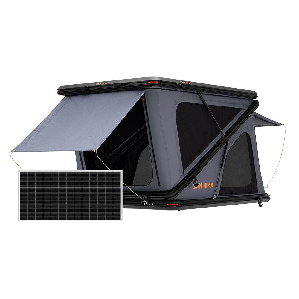 San Hima Kalbarri Z Roof Top Tent Hardshell With Ladder + 200W Solar Panel