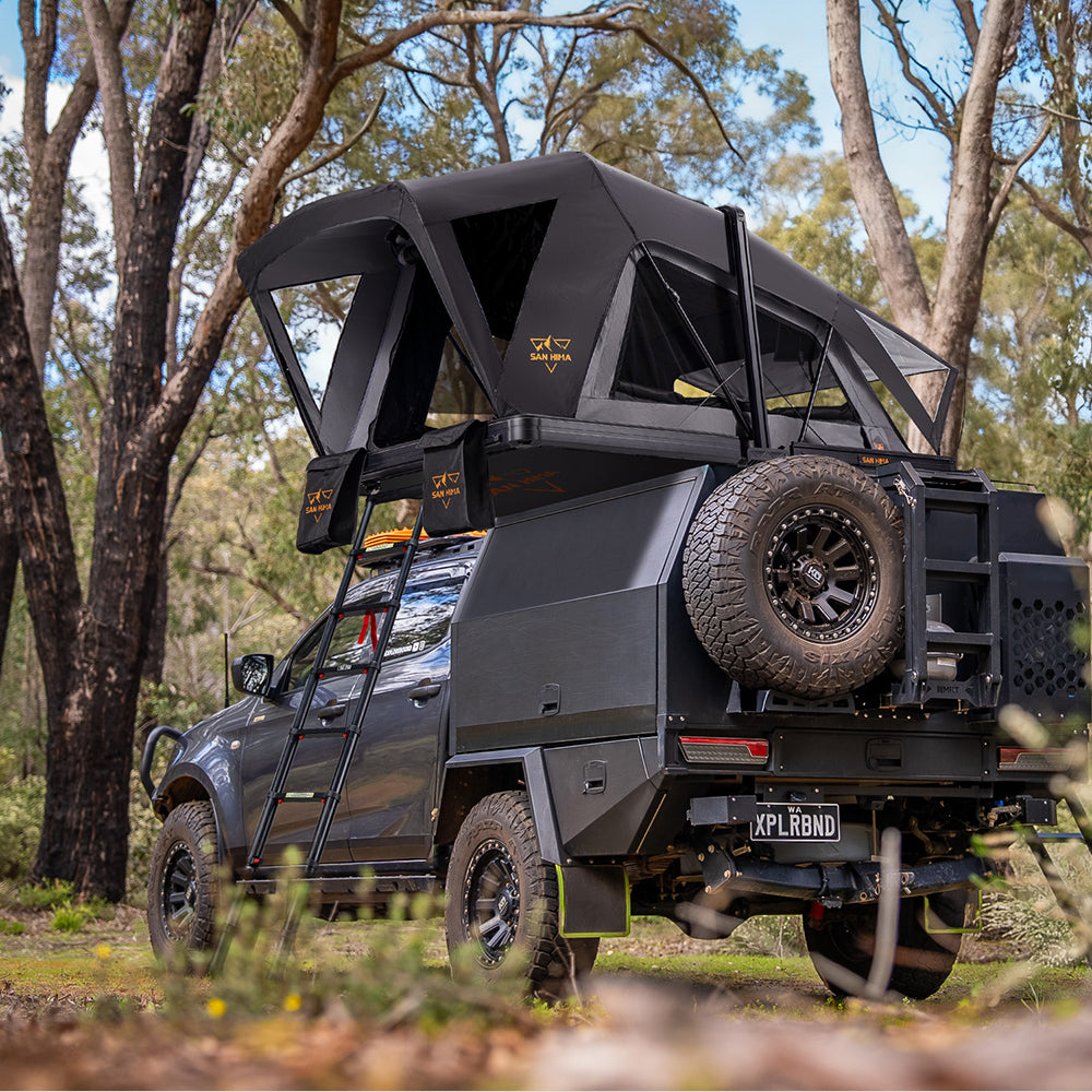 San Hima CapeTop Rooftop Tent & Annex Extension Outdoor Camping Waterproof 4x4 - Sunyee