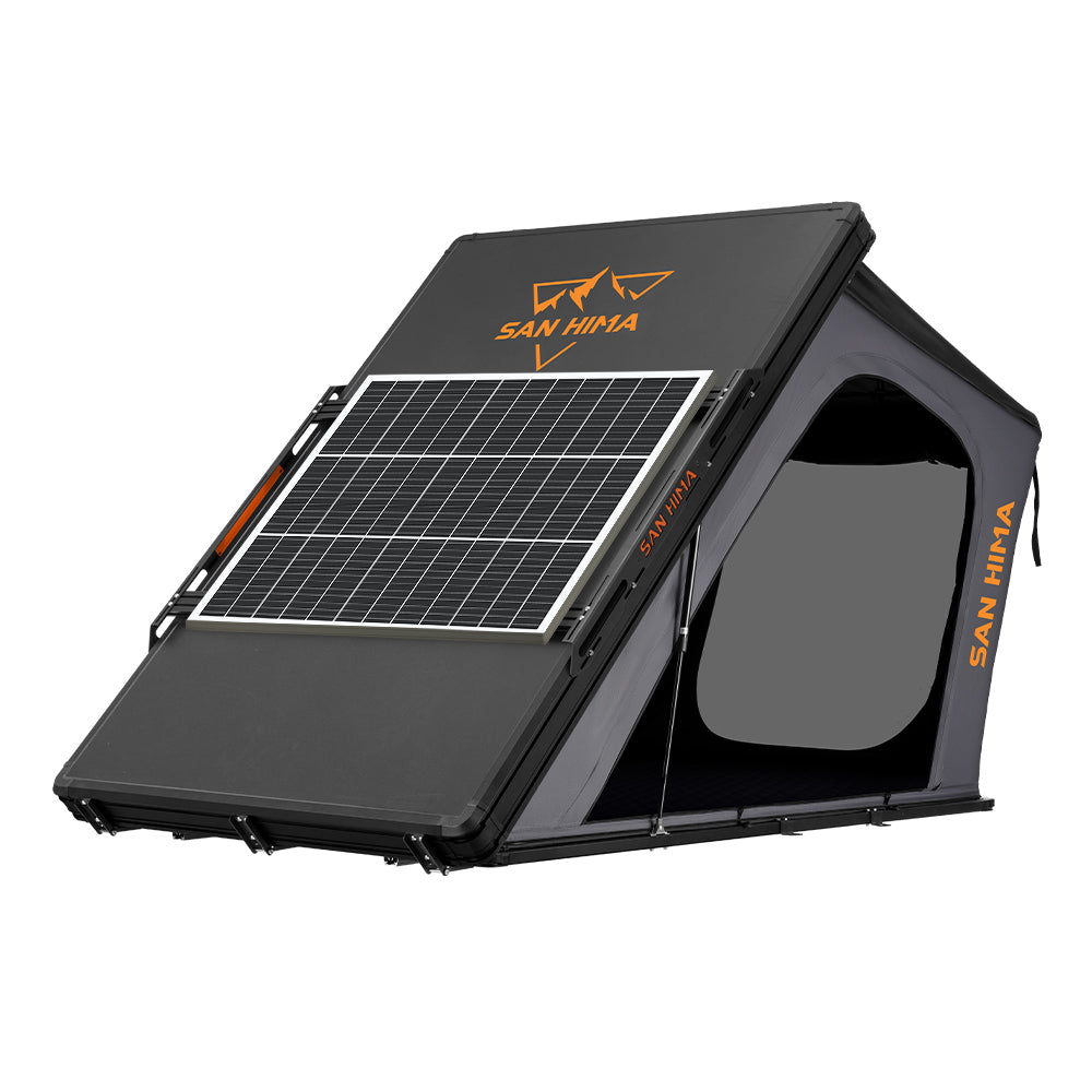 San Hima Kalbarri Gen 2 Roof Top Tent Hardshell With Ladder + 130W Solar Panel - Sunyee