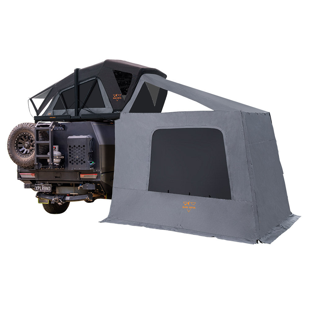 San Hima CapeTop Rooftop Tent & Annex Extension Outdoor Camping Waterproof 4x4 - Sunyee