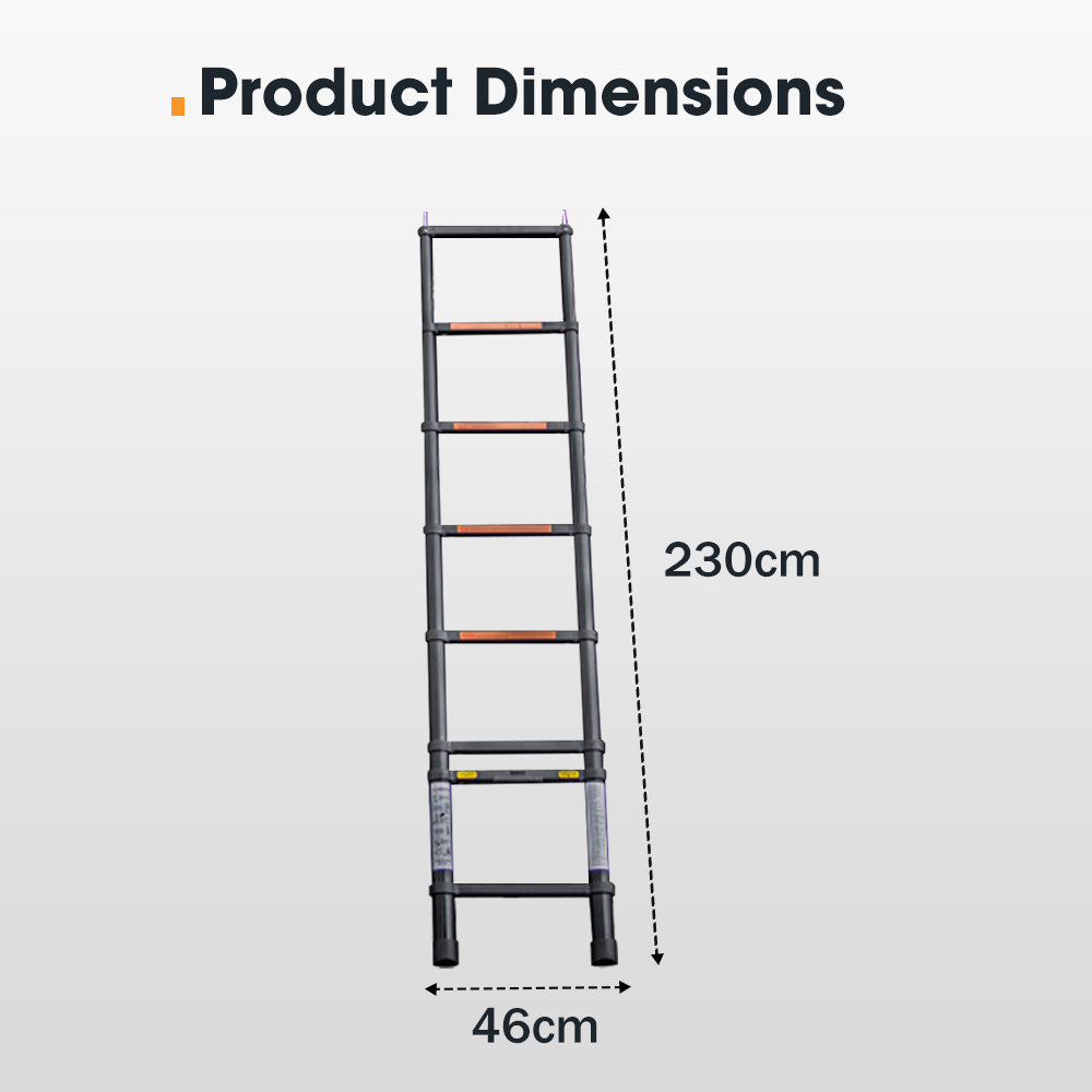 Telescopic Ladder For San Hima Kalbarri Lite Gen 2 Rooftop Tent