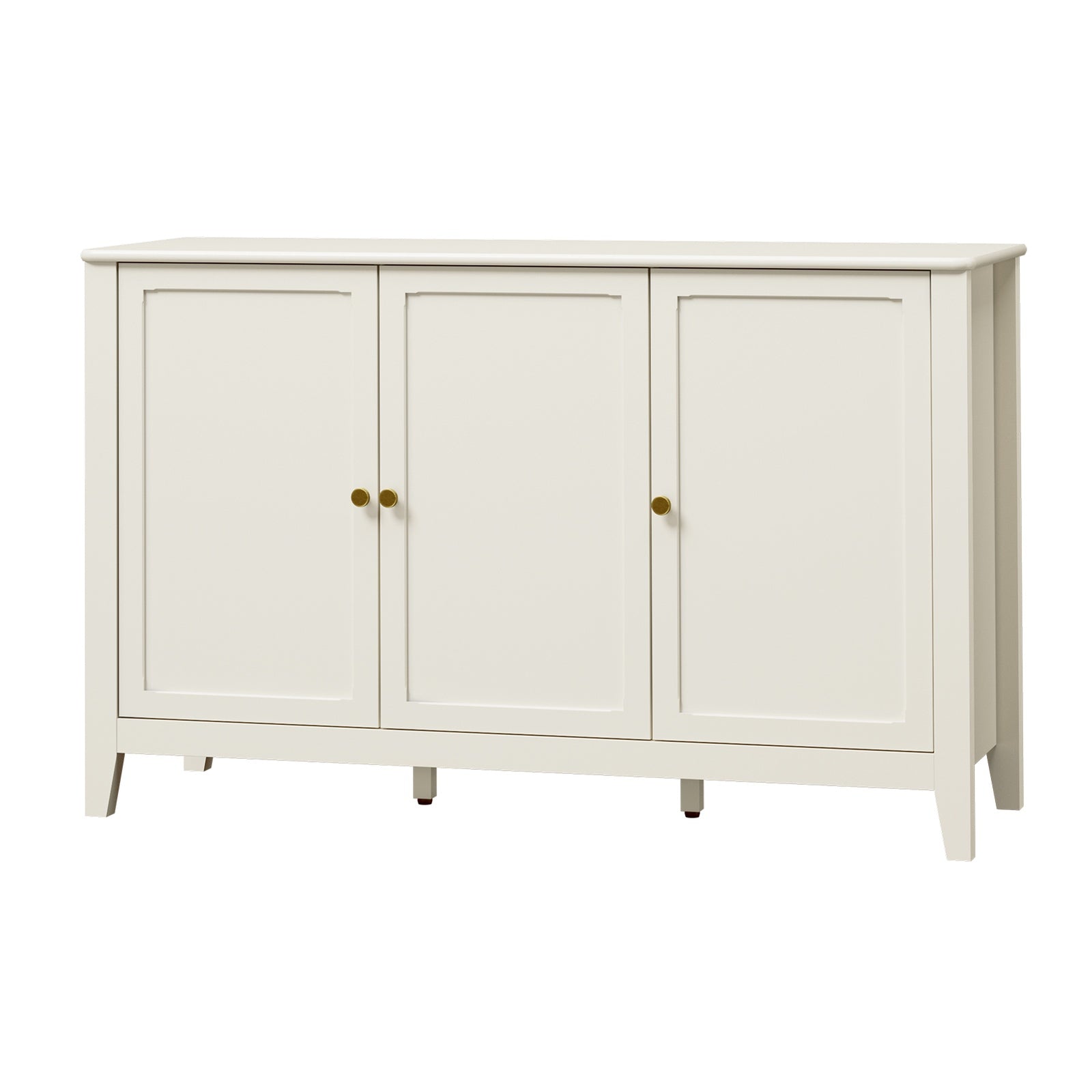 Oikiture 3 Door Buffet Sideboard Storage Cabinet Cupboard Hallway Table 120cm