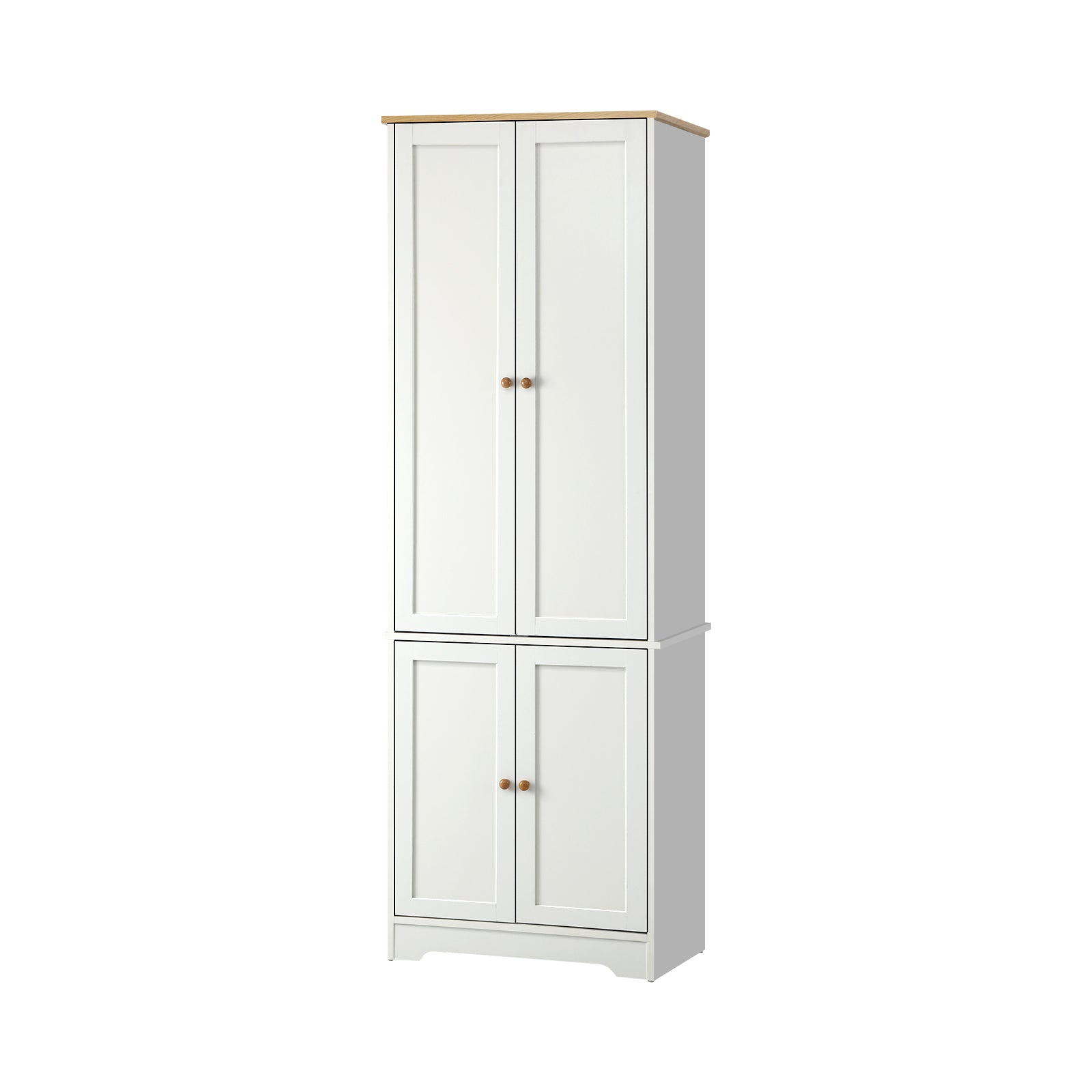 Oikiture Sideboard Buffet Storage Cabinet Kitchen Cupboard Pantry Drawers Shelf - Sunyee