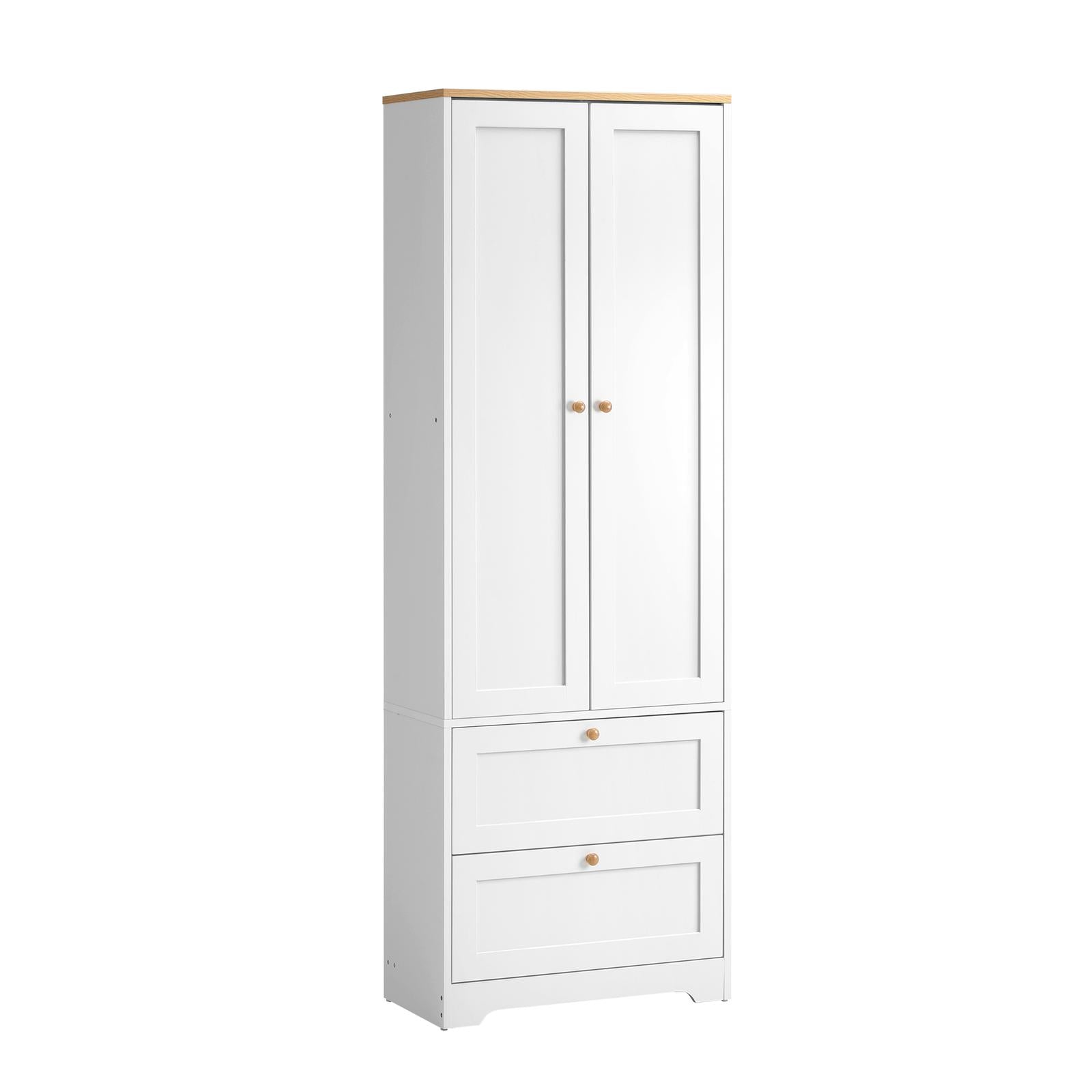 Oikiture Buffet Sideboard Storage Cabinet Kitchen Cupboard Wardrobe Shelf Drawer - Sunyee